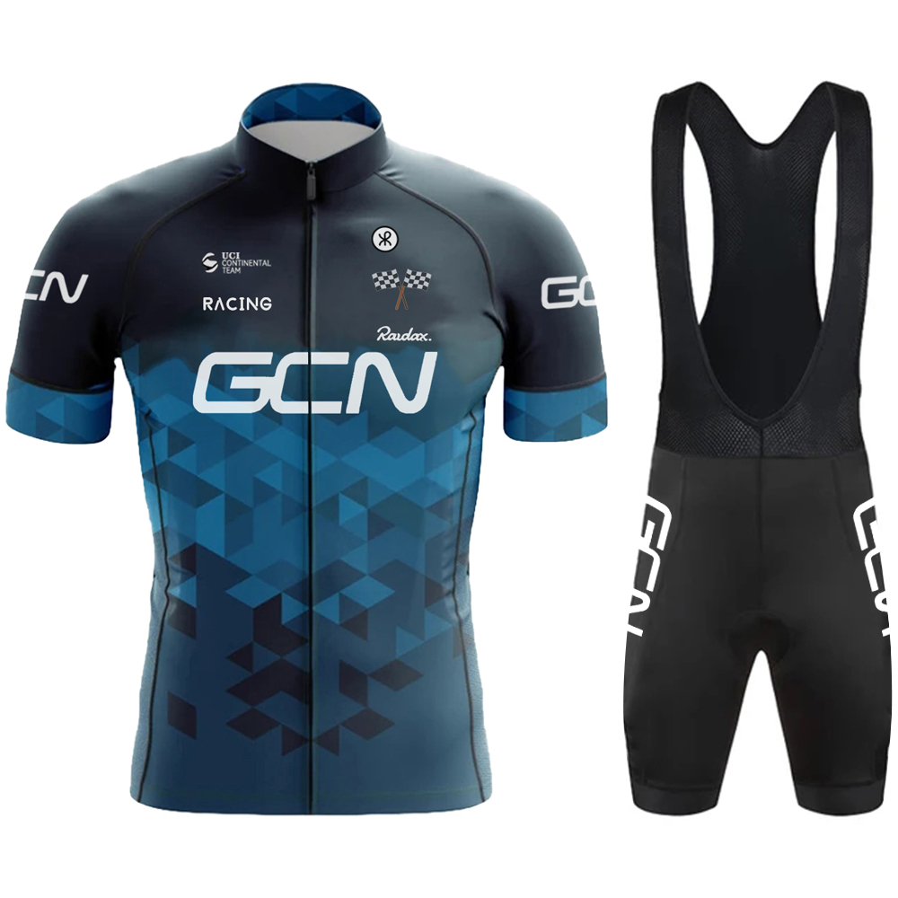 Cycling Bib Shorts - RAUDAXGCN-Conjunto de bicicleta masculina para ciclismo