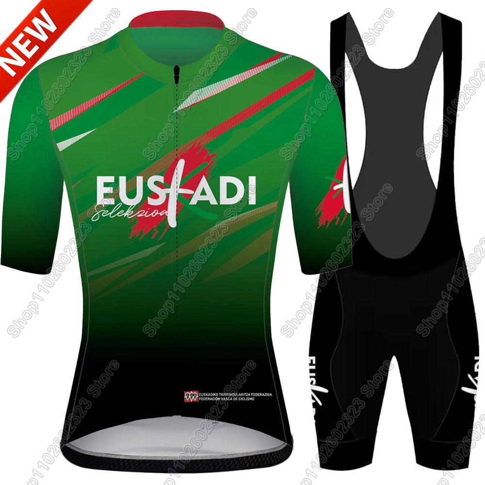 Conjunto de Ciclismo Euskadi T - Cycling Gear Jersey avaliação e preço