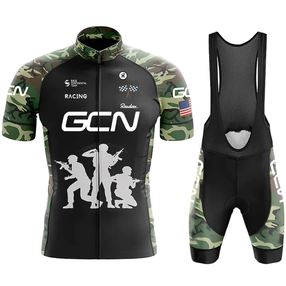 RAUDAXGCN-Conjunto de biciclet - Cycling Bib Shorts avaliação e preço