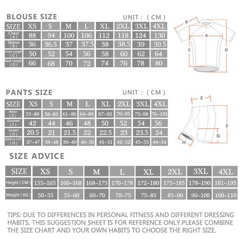 -Conjunto de camisa de ciclism - Cycling Bib Shorts avaliação e preço